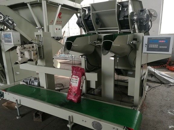 Профессиональная машина bagging гравия/мрамора Semi автоматическая с конвейерной лентой